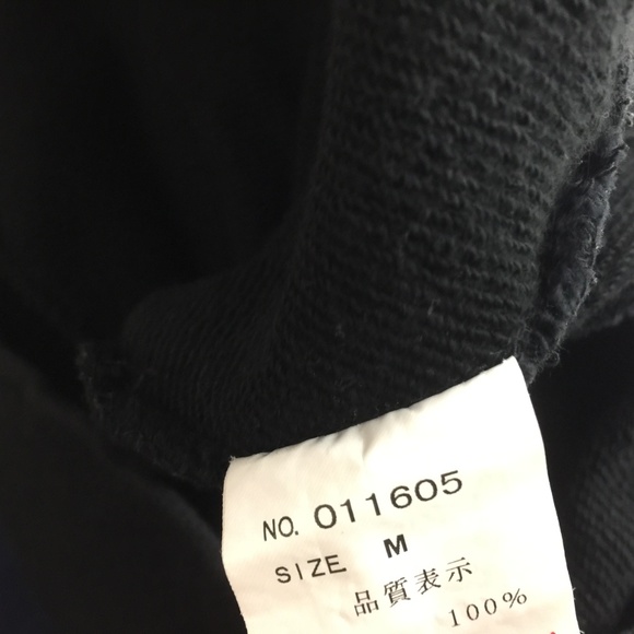 Candy Stripper Tokyo Japan Black L/S Sweater Sz M - Picture 4 of 6